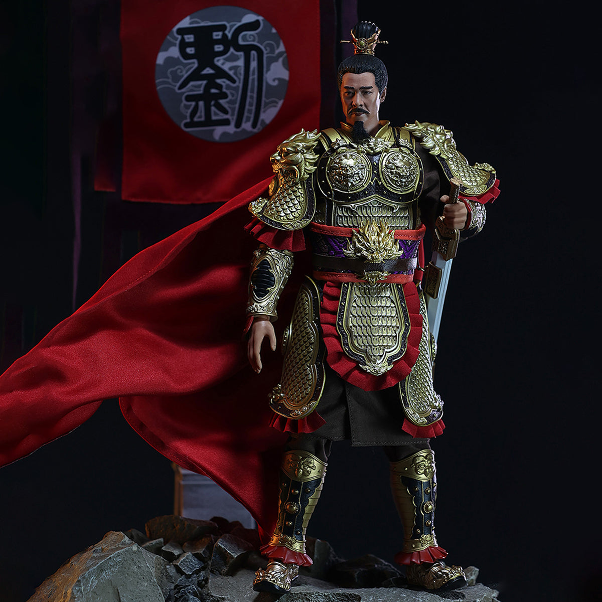 Qian Kun MODEL Liu Bei Xuande Action Figure Single Edition
