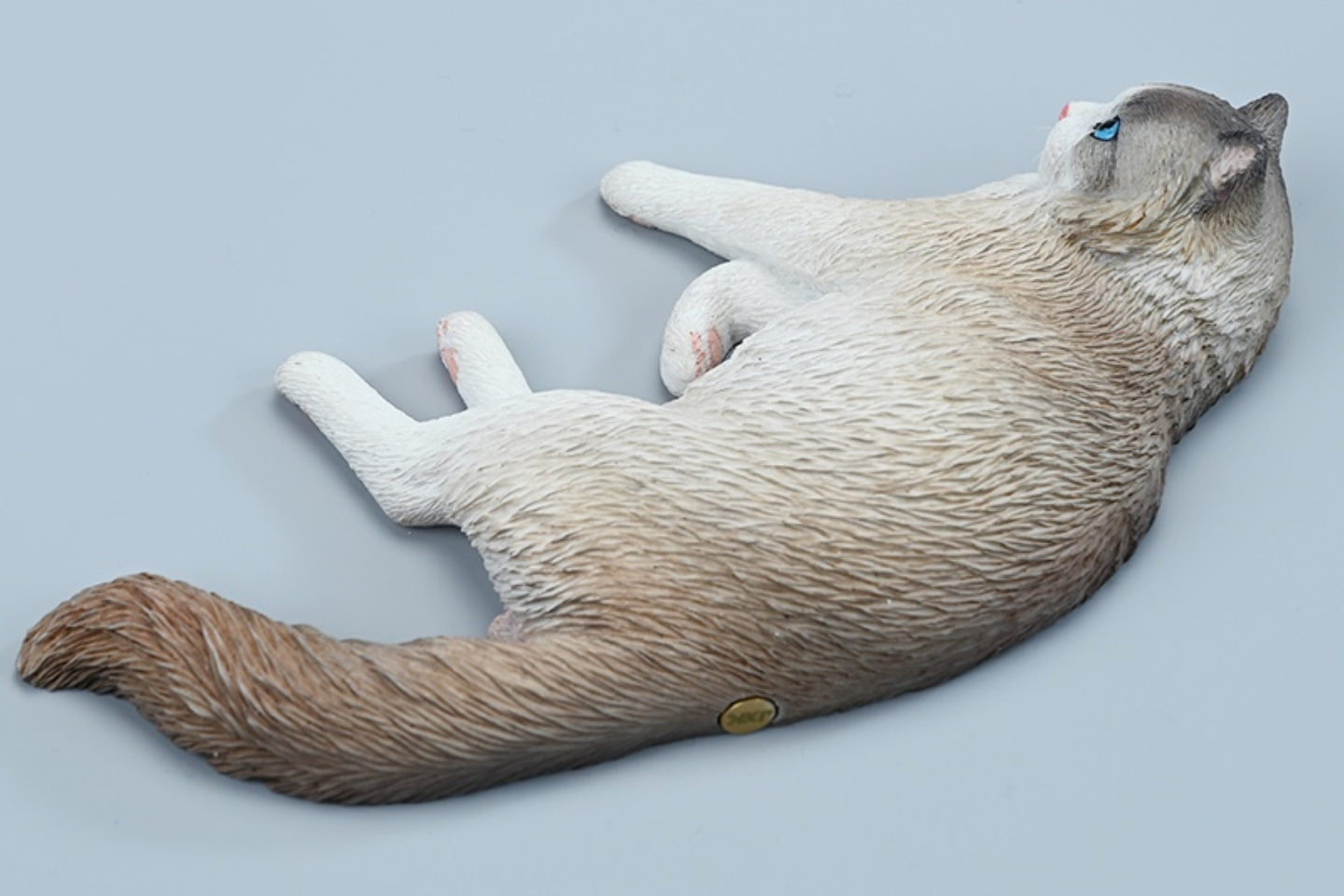 ボディクリーム ragdoll JXK Collectible Cat Figure: Ragdoll 3.0, 1:6 Scale Miniature Animal Fi