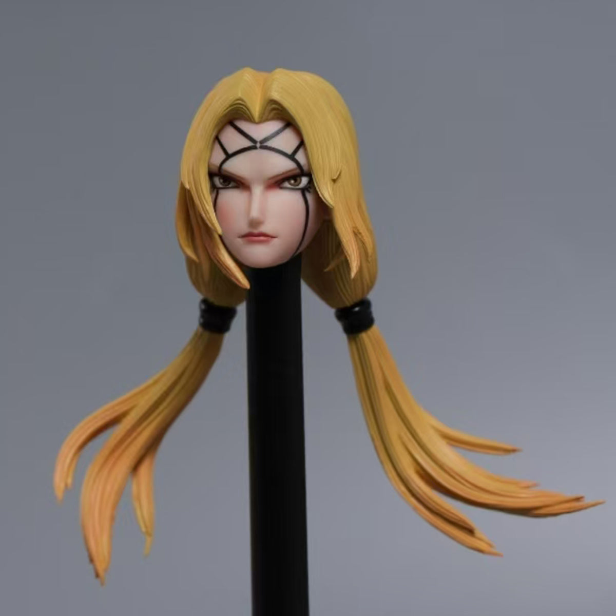 Iminitoys, Escultura de cabeza ninja femenina, Escultura de cabeza de figura