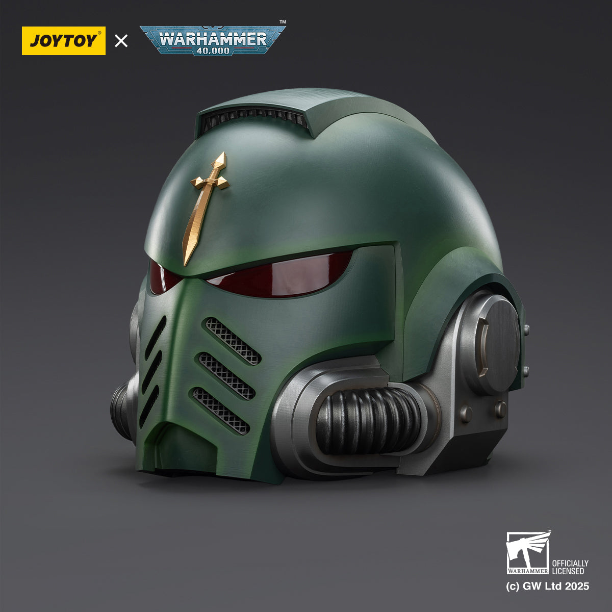 JOYTOY Dark Angels MkX Helmet & Display Stand JT02762 1/1 Scale WARHAMMER 40,000