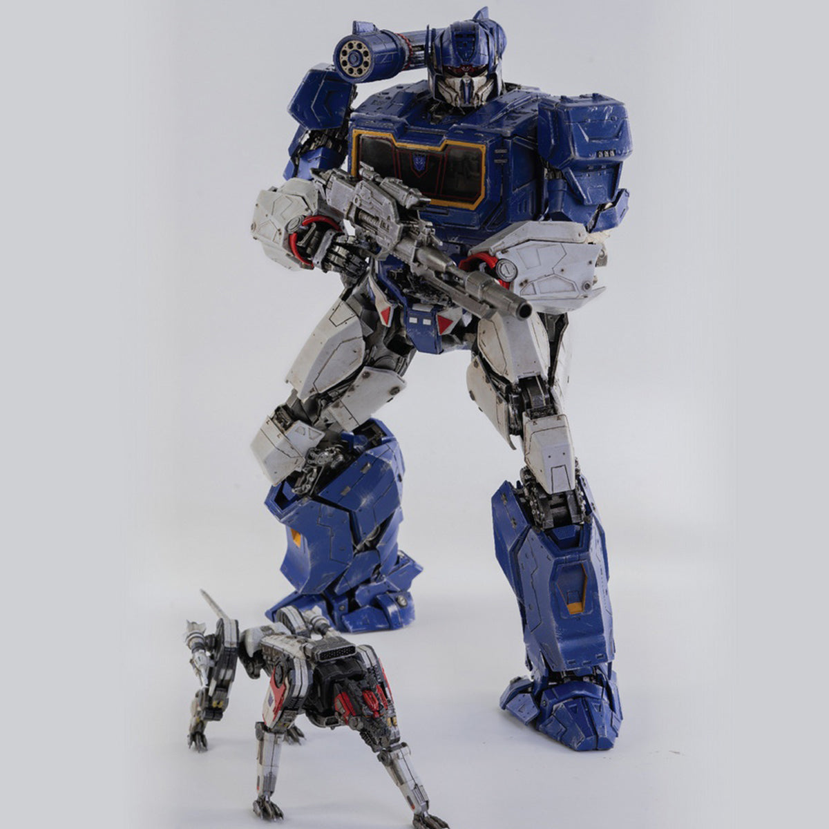 threezero DLX トランスフォーマー サウンドウェーブ Soundwave and Ravage Collectible Figure DLX Scale