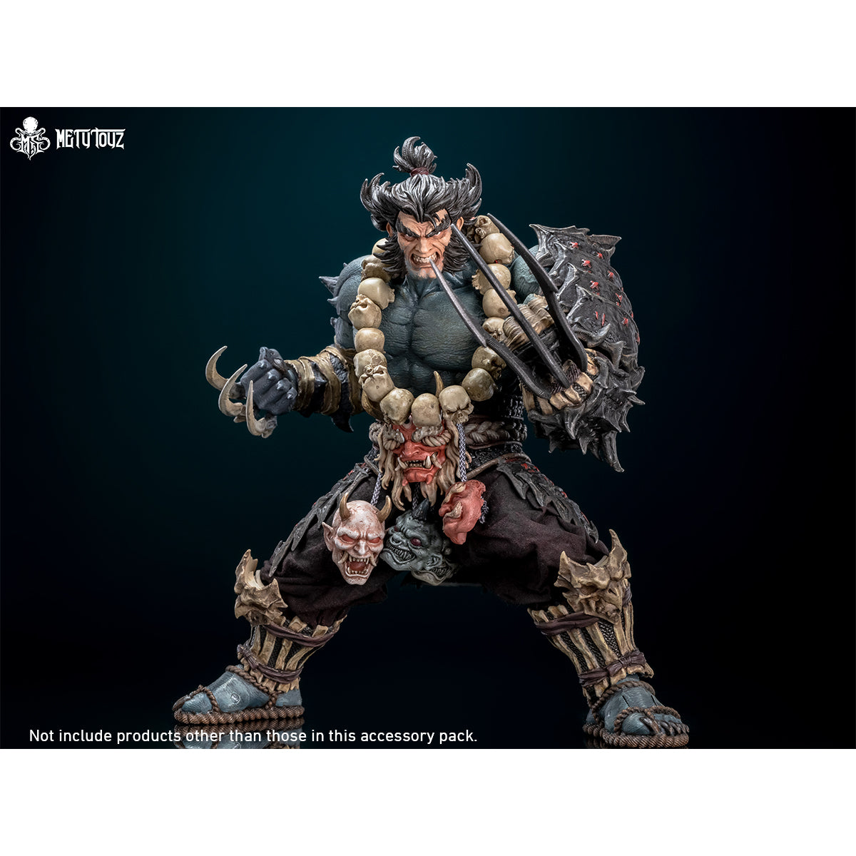 Metytoyz Demon Slayer Shura Takikawa Onimusha 1/10 Scale Action Figure