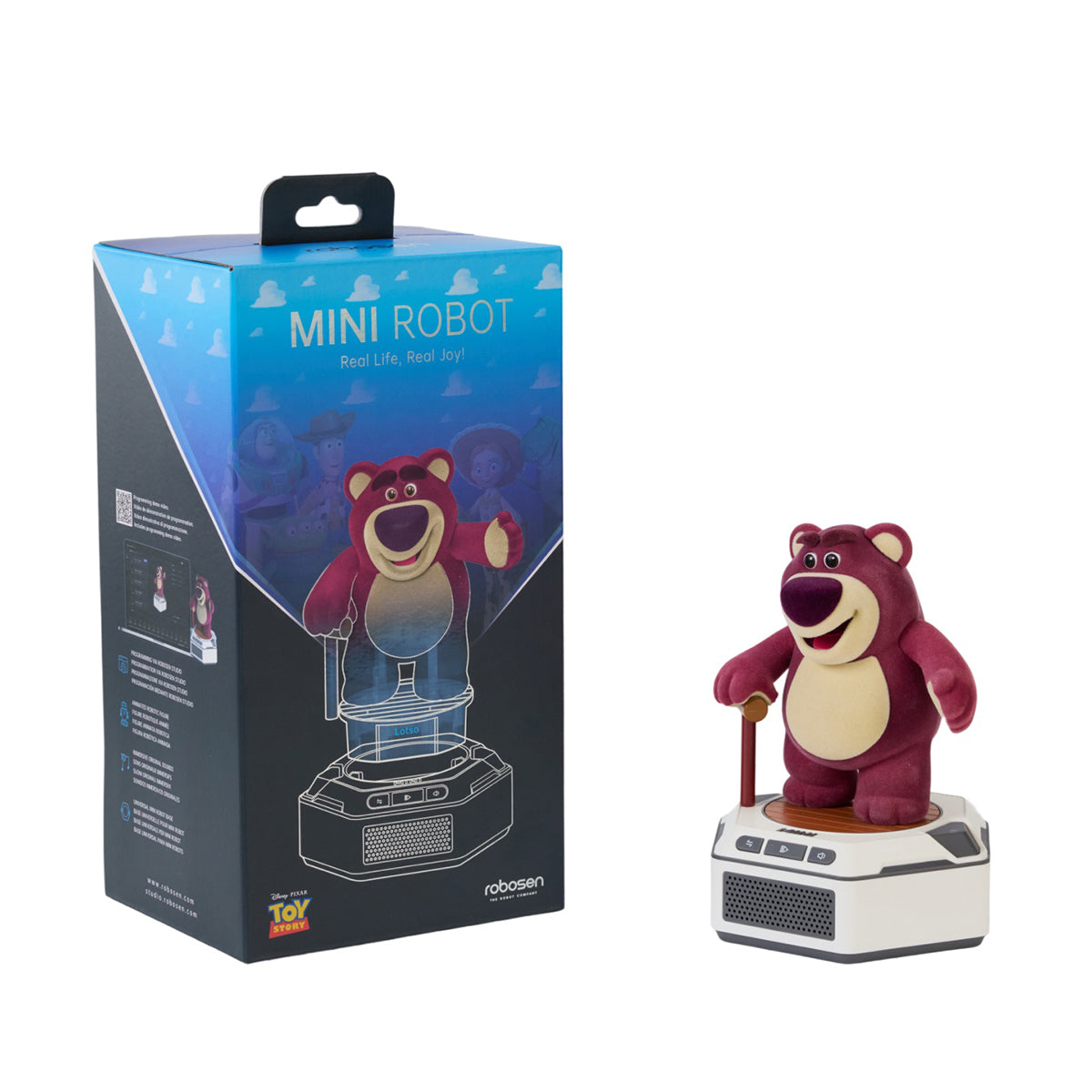 Robosen Mini Robot Toy Story WALL·E/EVE/Woody/Jessie/Buzz Lightyear/REX/Lots-o'-Huggin' Bear/Action Figure Set