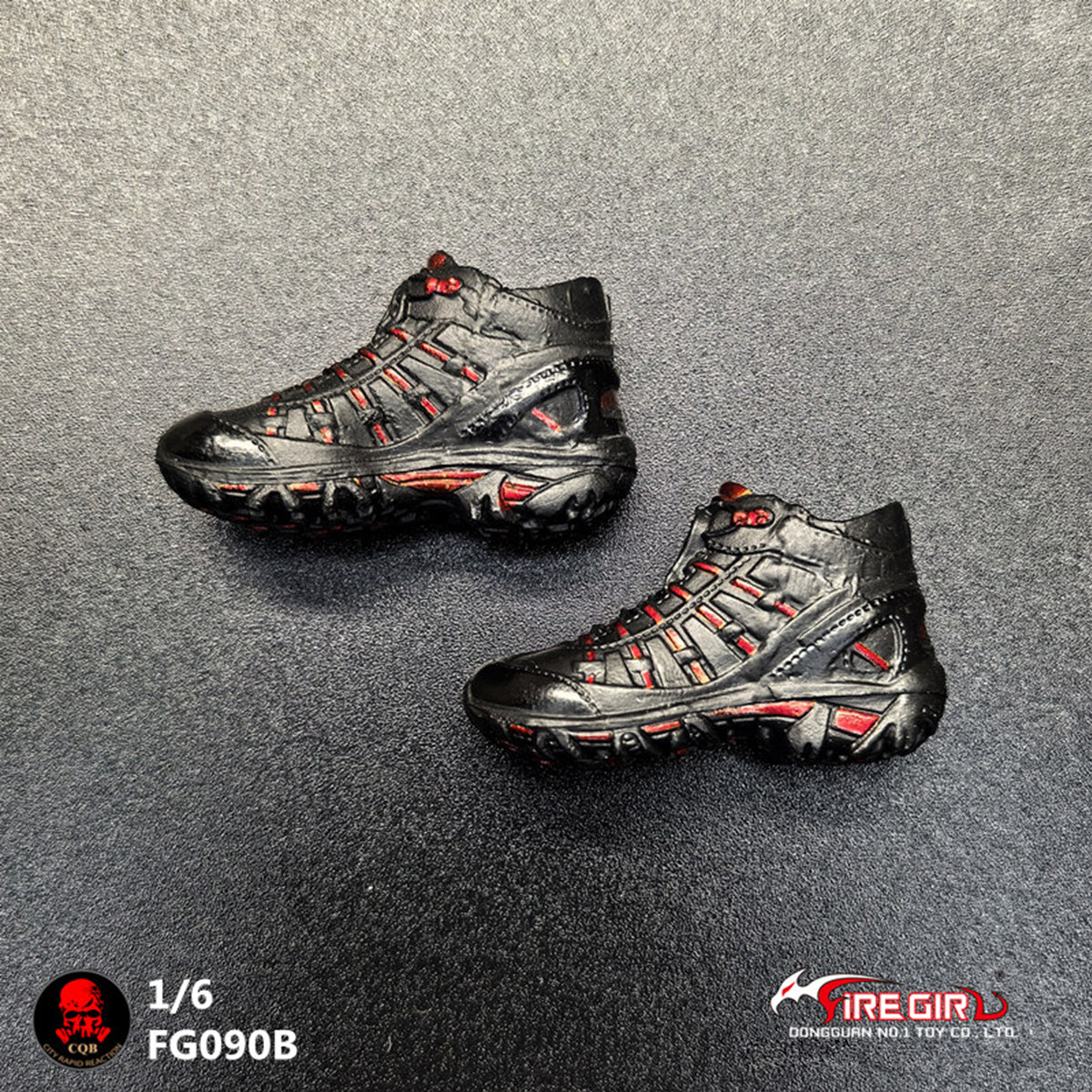 Fire Girl Toys Whole Terriory Special Agent Solid Combat Boots FG090B Doll Accessory 1/6 Scale Fit Action Figure