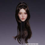 SUPER DUCK Movable Eyes Female Head Sculpt For Action Figures