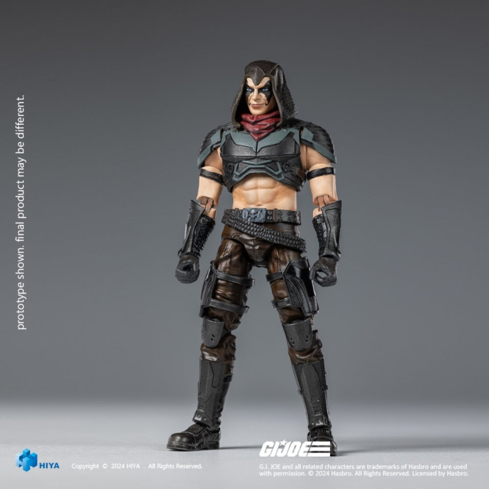 (Only Shipped to the US) HIYA Collectible Figure Full Set: G.I.Joe Exquisite Mini Series Zartan, 1:18 Scale Miniature Action Figurine EMG0199