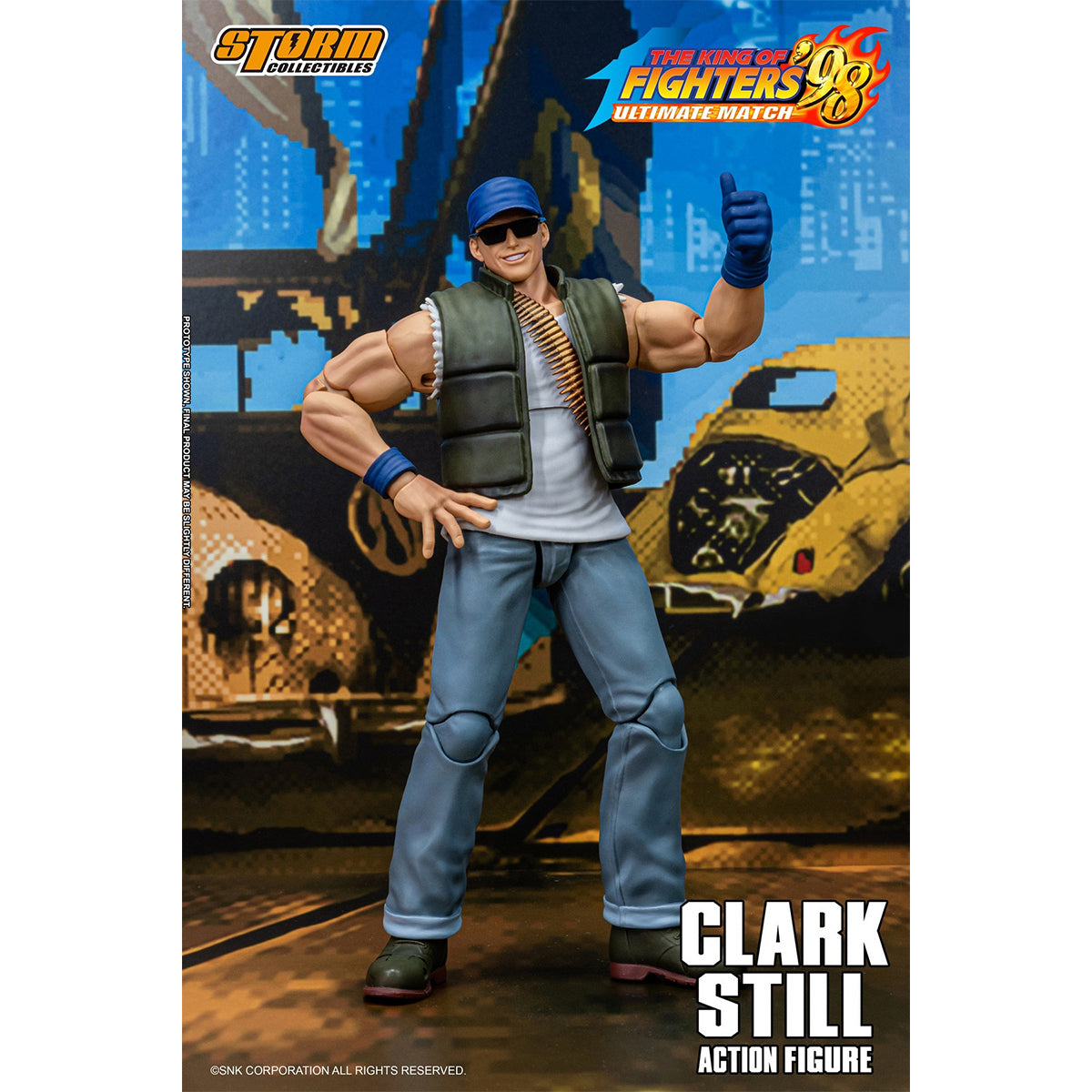 Storm Collectibles SKKF17 KOF 98UM SKKF17 CLARK STILL Action Figure