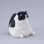 JXK Chubby Cat Static Animal Figurine