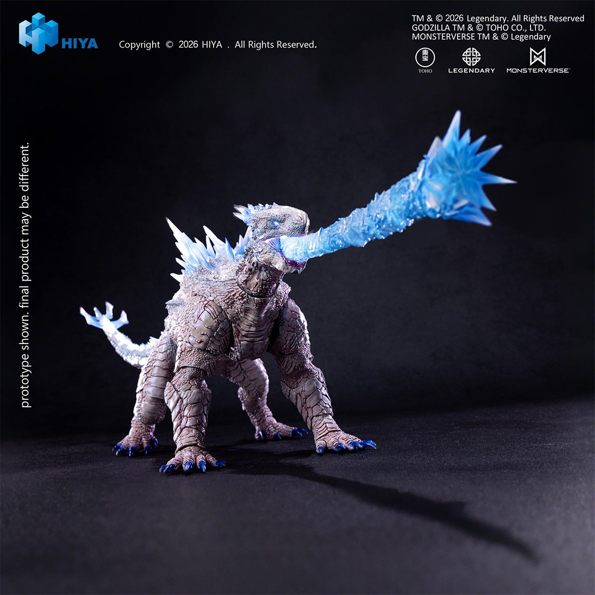 HIYA EBG0312 Godzilla: The New Empire - Frost Breath Shimo Monster Action Figure