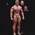 Model Hall 7-Inches Devil Muscle Man Articulated joints Action Figure Body