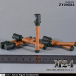 ZYTOYS, WWII Grenade Weapon Model, Doll Accessory for 12-inches Figure