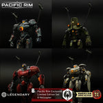 Empire Sky Pacific Rim model kits — Four Jaeger designs shown as a lineup