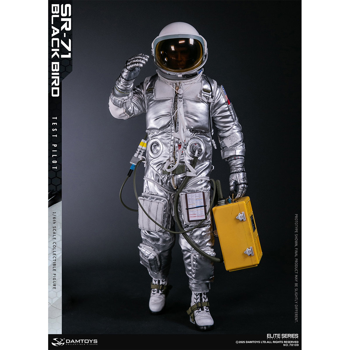 DAMTOYS, U-2 Dragon Lady Reconnaissance Aircraft Pilot & SR-71 Blackbird Reconnaissance Aircraft Test Pilot, Action Figures