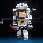 HEATBOYS My Three Body Season 3 Minecraft Zhang Beihai Spacesuit Action Figures