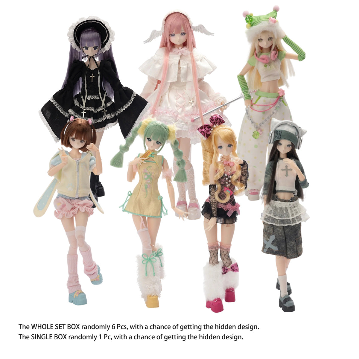 MixAngel 01 MJD Series BJD MA-001 Blind Box