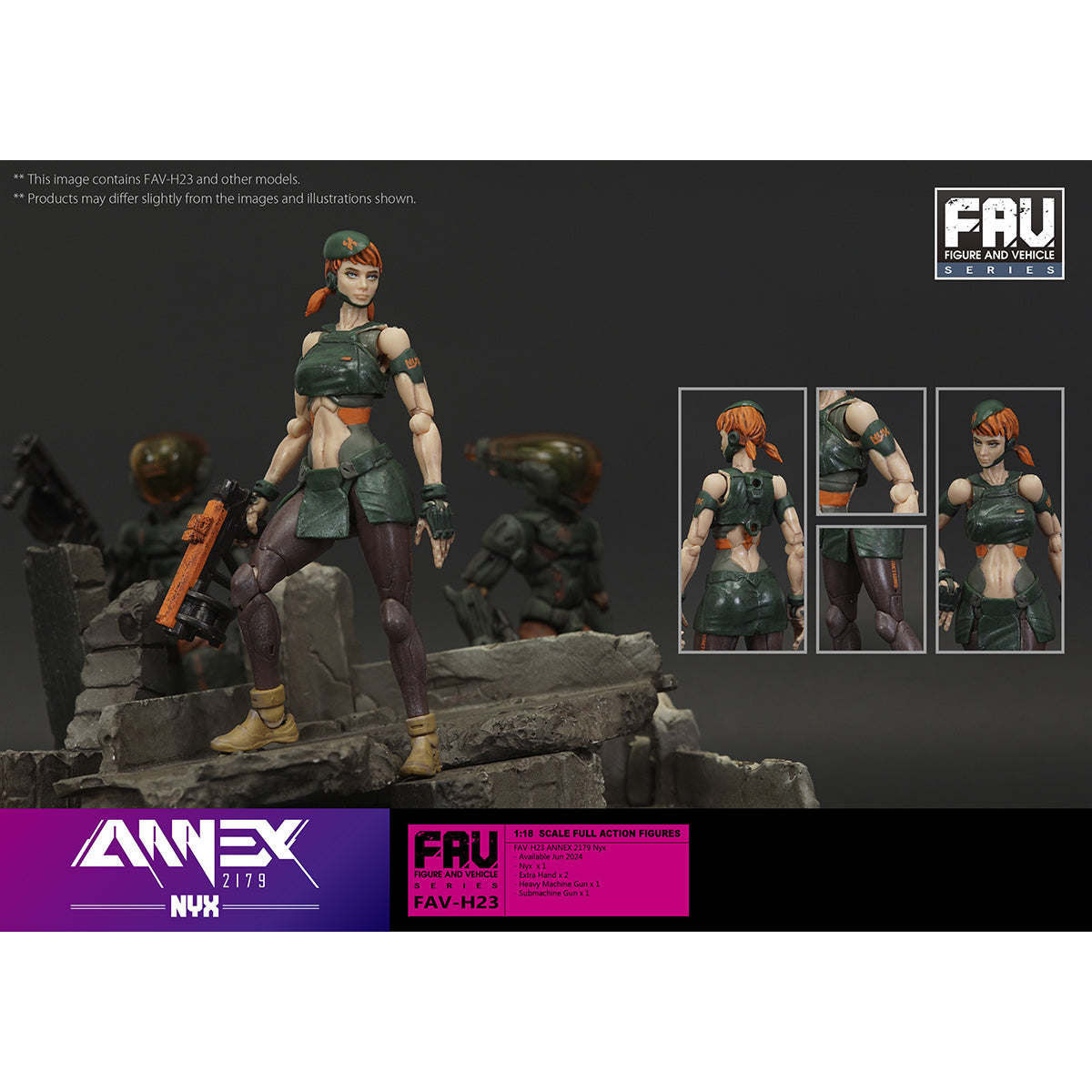 TOY ALLIANCE Acid Rain World Nyx Action Figures