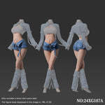 VSTOYS Trendy Denim Suit Ver.24XG107 For Action Figures
