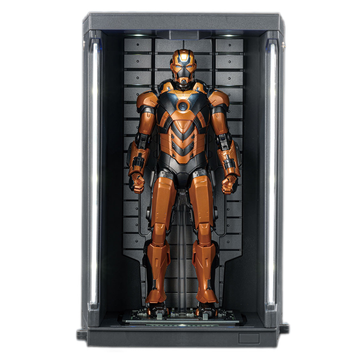 ZD Toys Marvel Avengers Iron Man Mark with Hall of Armor 2.0 Set 1/10 Scale Collectible Action Figure
