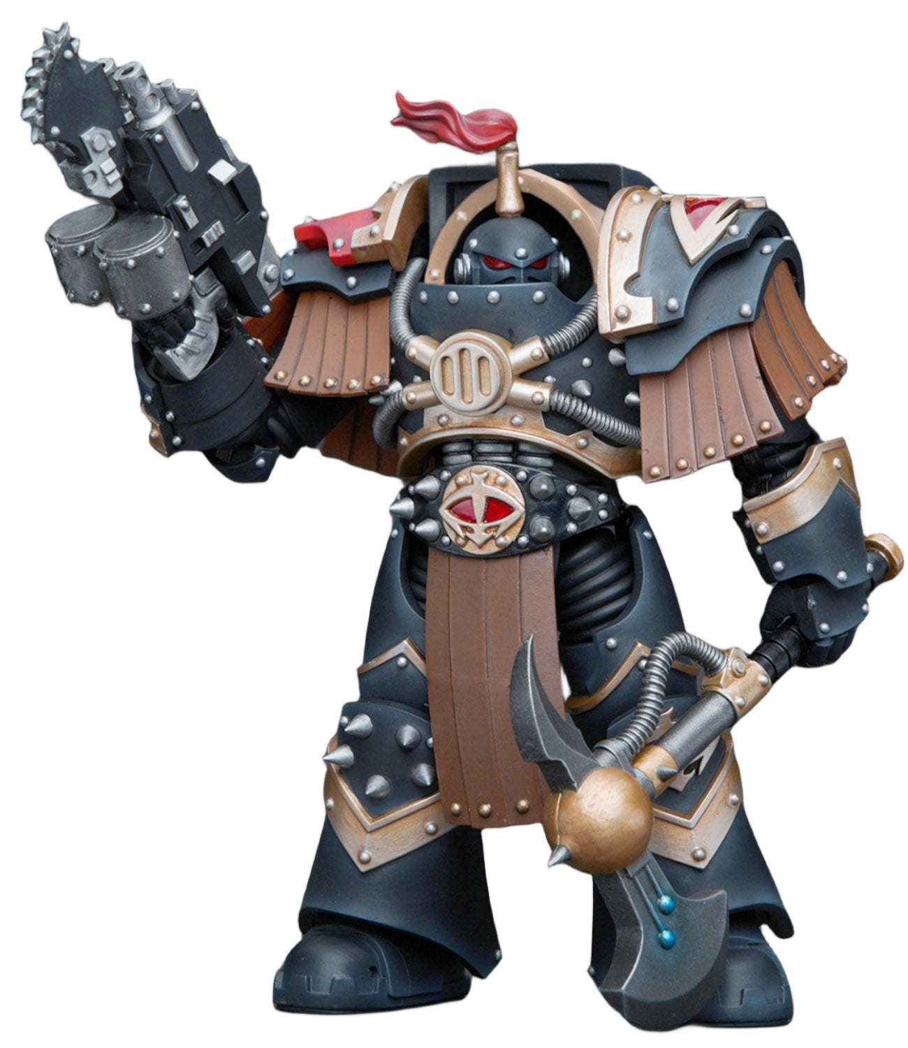 JOYTOY Sons of Horus JT9718 Justaerin Terminator Squad Justaerin with Carsoran Power Axe 1/18 Scale Action Figure