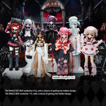 Heart Studio Heart's Dark Side: Villainesses' Tribunal Series 1/6 Scale BJD Blind Box Set, 6-Piece Mystery Ball-Jointed Doll Action Figure Collection
