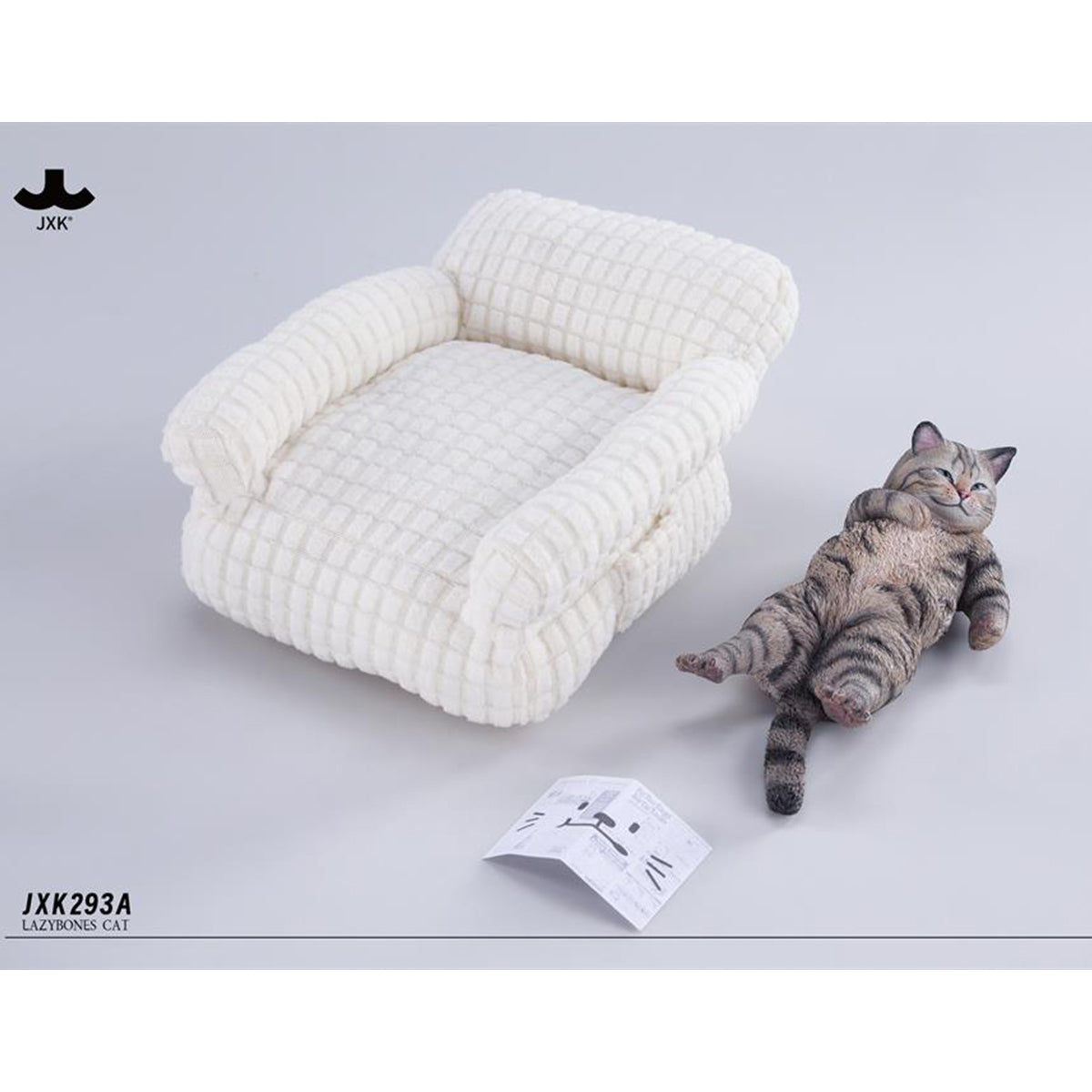 JXK, Lazybones Cat, Static Animal Figurine