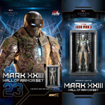 ZD Toys Marvel Avengers Iron Man Mark with Hall of Armor 2.0 Set 1/10 Scale Collectible Action Figure