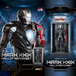 ZD Toys Marvel Avengers Iron Man Mark with Hall of Armor 2.0 Set 1/10 Scale Collectible Action Figure