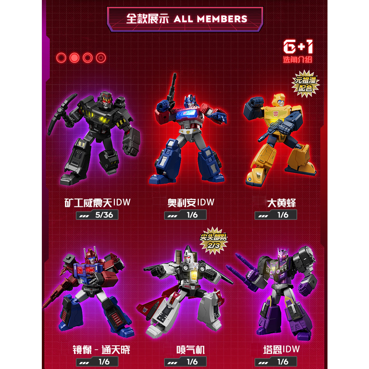BLOKEES Transformers Shining Version 03 Shattered Universe 71123 Blind Box Figure