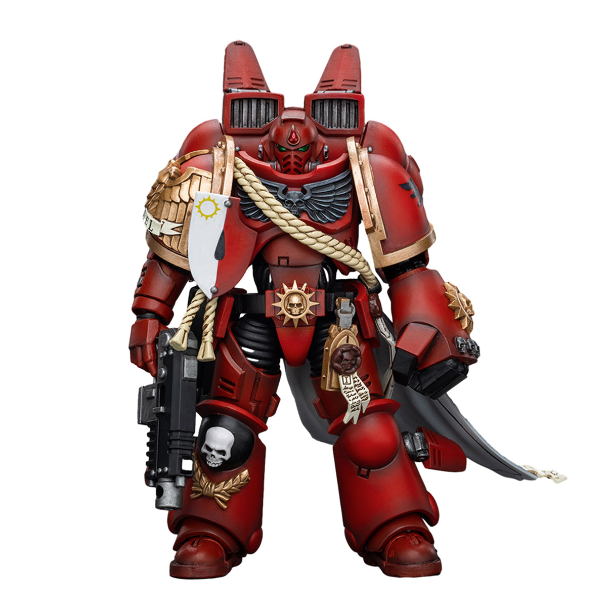 (Only Shipped to the US) JOYTOY Warhammer 40,000 1/18 Blood Angels Captain With Jump Pack JT4997 Action Figures Collection Model Gift
