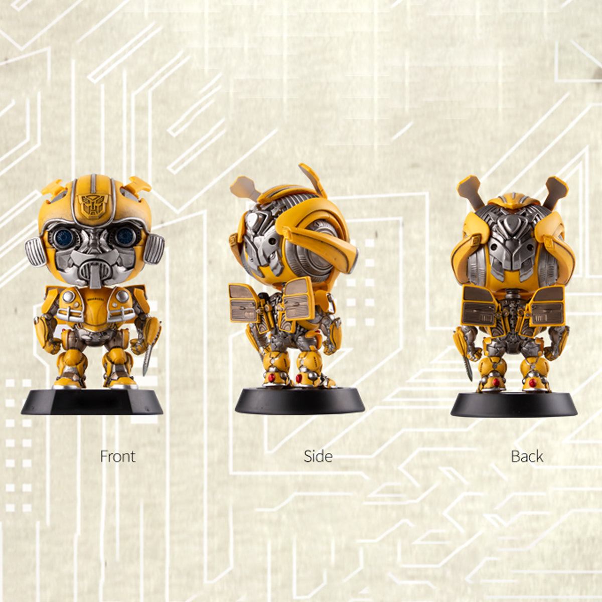 Killerbody Killer Body, Bumblebee Sword Edition Bobblehead Action Figure