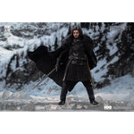 YUANYE CULTURE Game of Thrones Jon Snow & Direwolf & Accessory Pack 1/12 Scale Action Figure