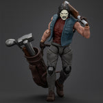 JOYTOY TMNT Casey Jones & Triceraton Infantryman & Adjutant Zork & Captain Zorax Action Figures