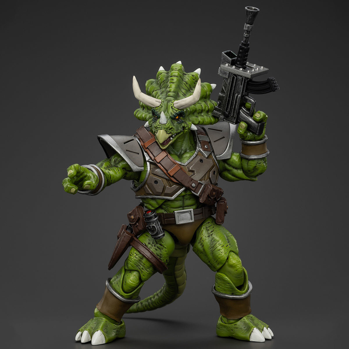 JOYTOY TMNT Casey Jones & Triceraton Infantryman & Adjutant Zork & Captain Zorax Action Figures