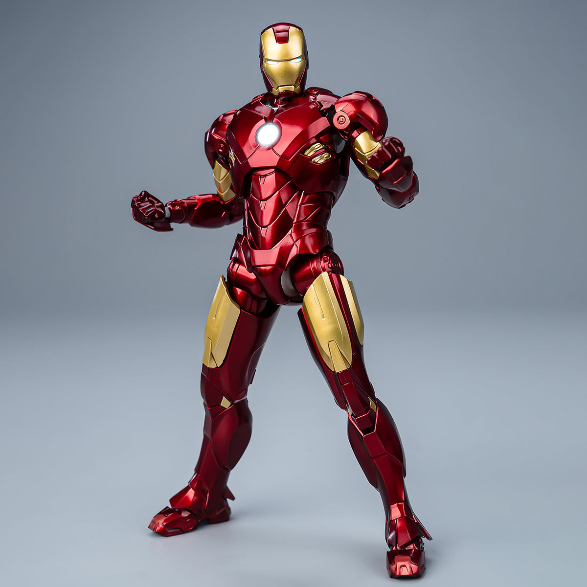 (Only Shipped to the US) Fondjoy Plastic Model Kits: Infinity Saga - Iron Man, Mecha Musume Style 1:12 Scale Miniature Collectible Action Figures MK4