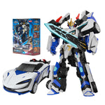 iUBEST Glory Alliance QINGFEI & LEIJIZHI & MACHIAPTER & MYSTICLOCK & EPSILON & PRINCE GLADOUS & DIVINE-WIND Equipped with weapons and two forms Transfor Mech Robot Model Vehicle