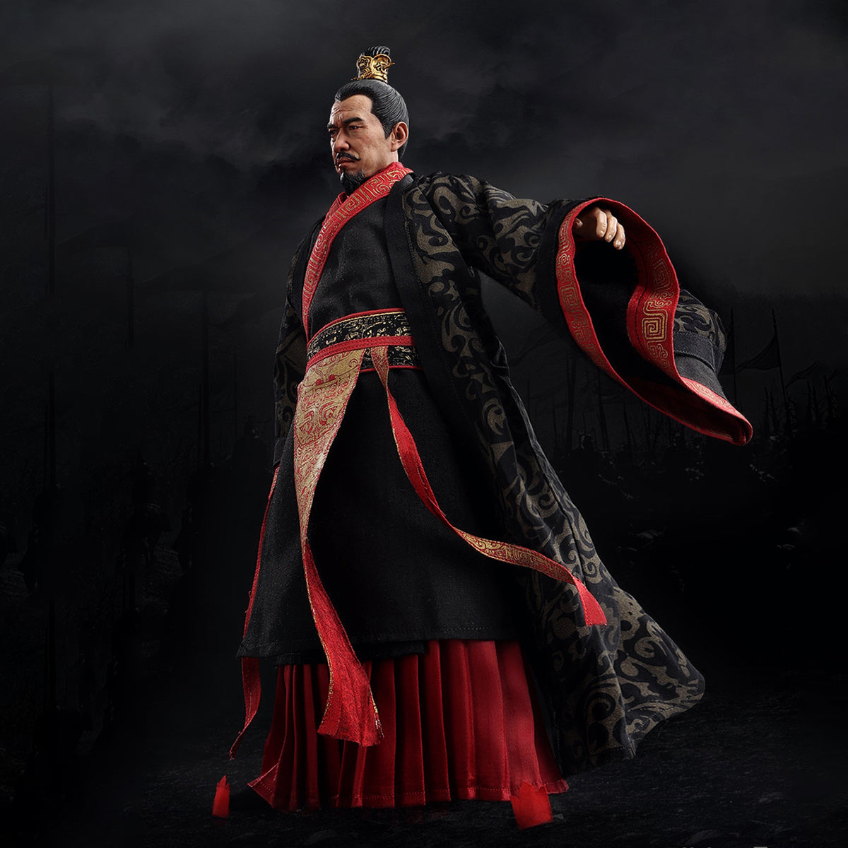 BANTANG The Legend of the Son of Heaven Series 1, Emperor Hanwu: Liu Che, Xuan Chamber Internal Affairs Version, Action Figure Full Set