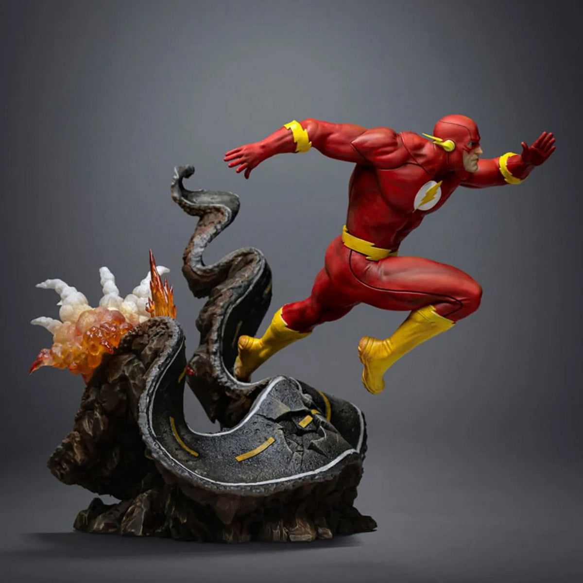 Iron Studios Flash Art Movie Statue