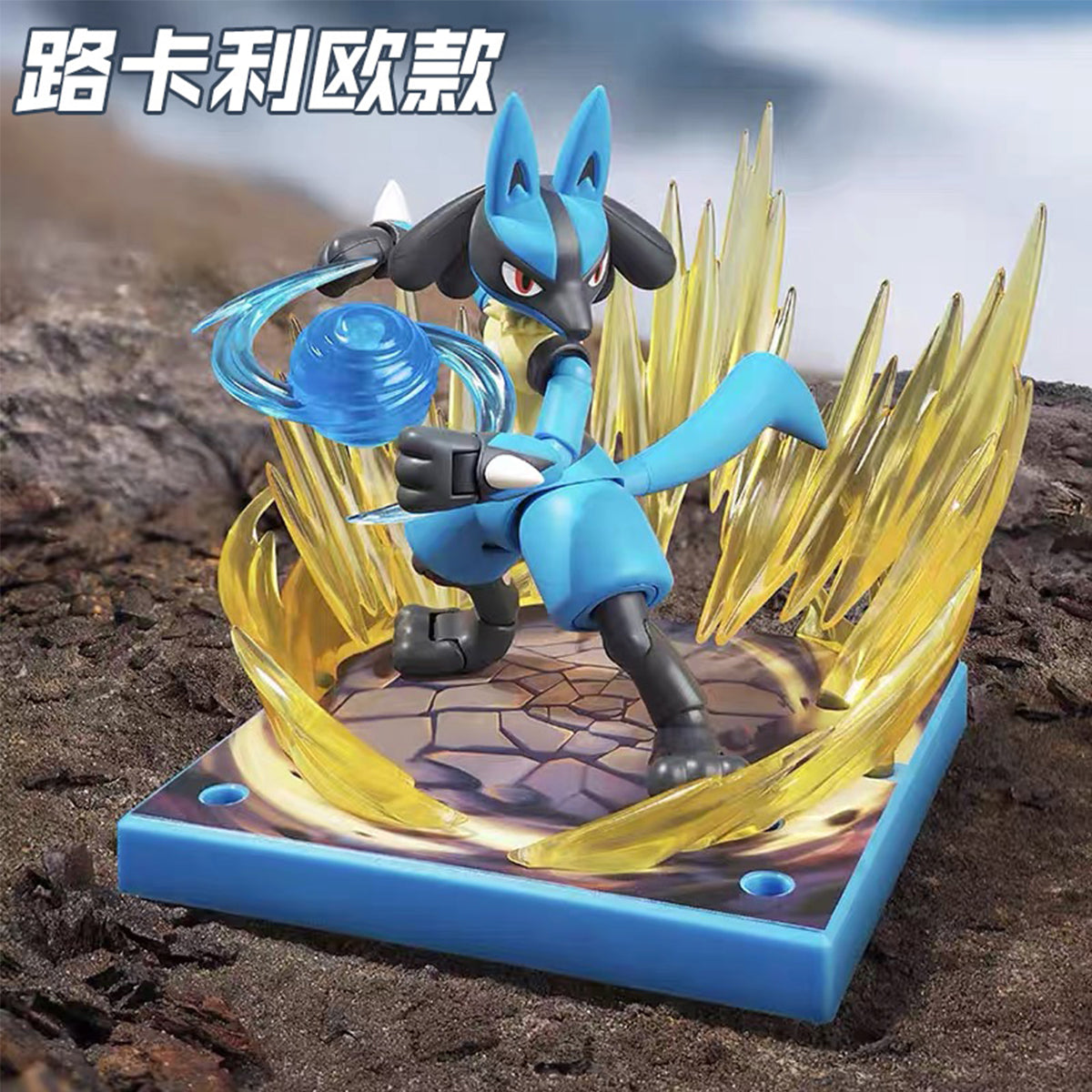 BLOKEES Pokémon Classic Edition L - Cinderace 74108/Lucario 74107/Snorlax 74106/Scyther 74105 Model Kit
