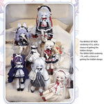 Meki Fluffy Goodnight MEKI-RONGRONGWANAN 6-Box Display Set, Articulated BJD Blind Box Doll