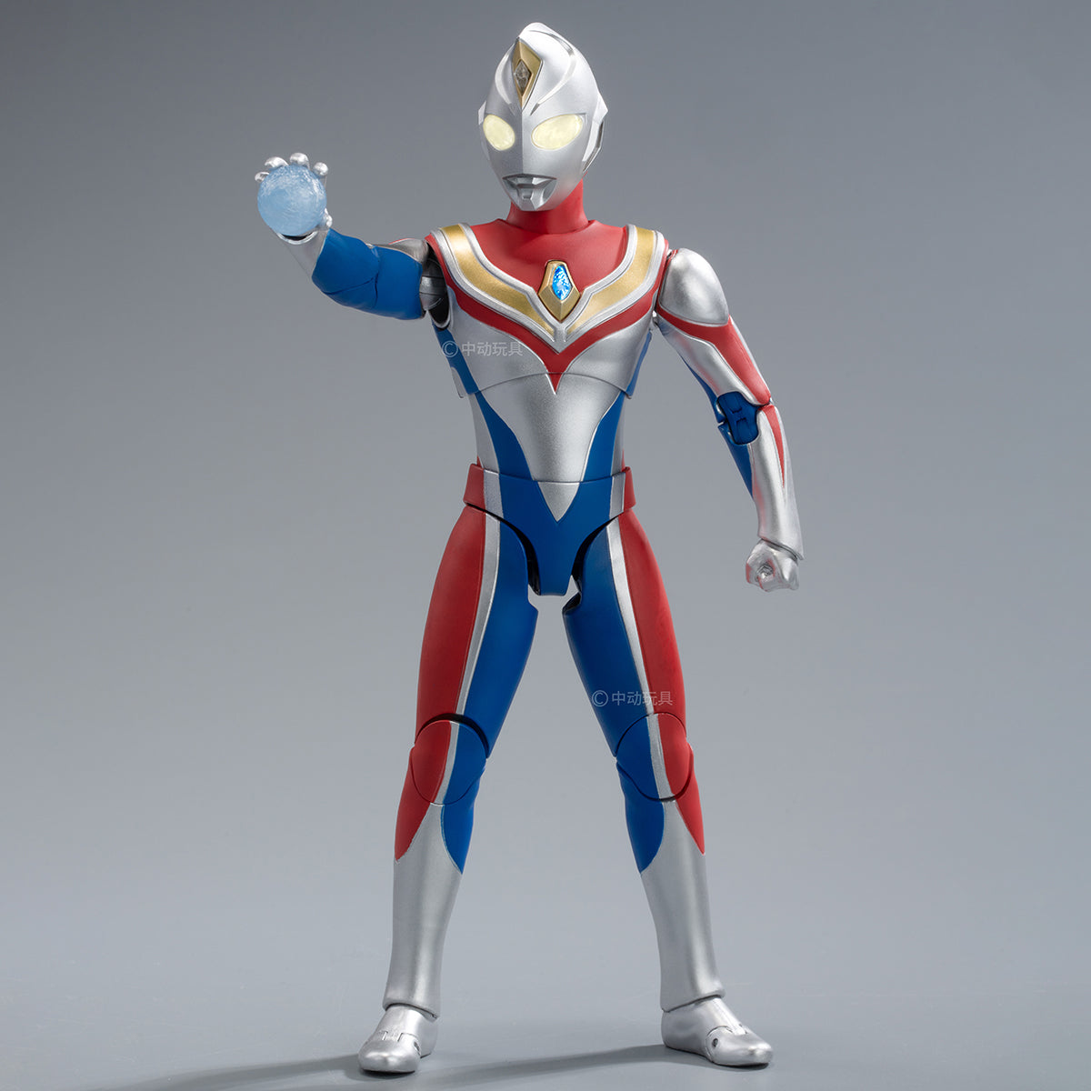 ZD Toys 1/10 Belial Atrocious & Ultraman Cosmos Luna Mode & Ultraman Belial & Ultraman Dyna, All Luminous Version Action Figures
