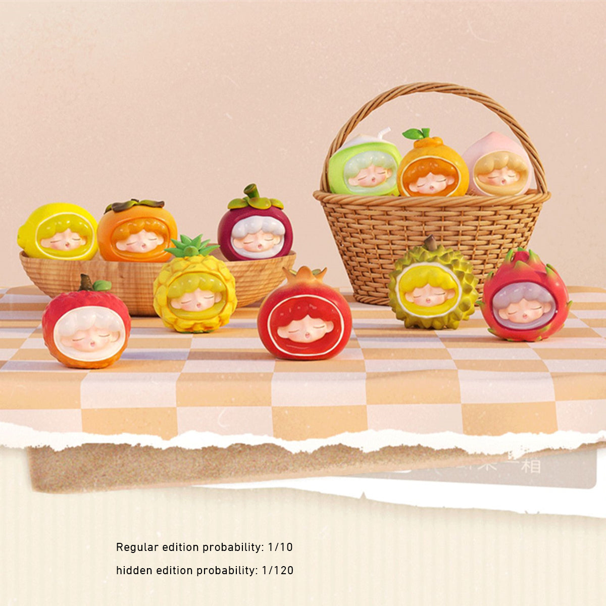 JOTOYS YUMO Fruit Market Series Set Blind Box Figure