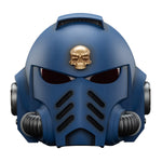JOYTOY Warhammer 40K Ultramarines Captain MkX Helmet & Display Stand 1/1 Scale