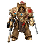 JOYTOY Warhammer The Horus Heresy Legio Custodes Aquilon Terminator Squad Aquilon with Infernus Firepike Action Figures