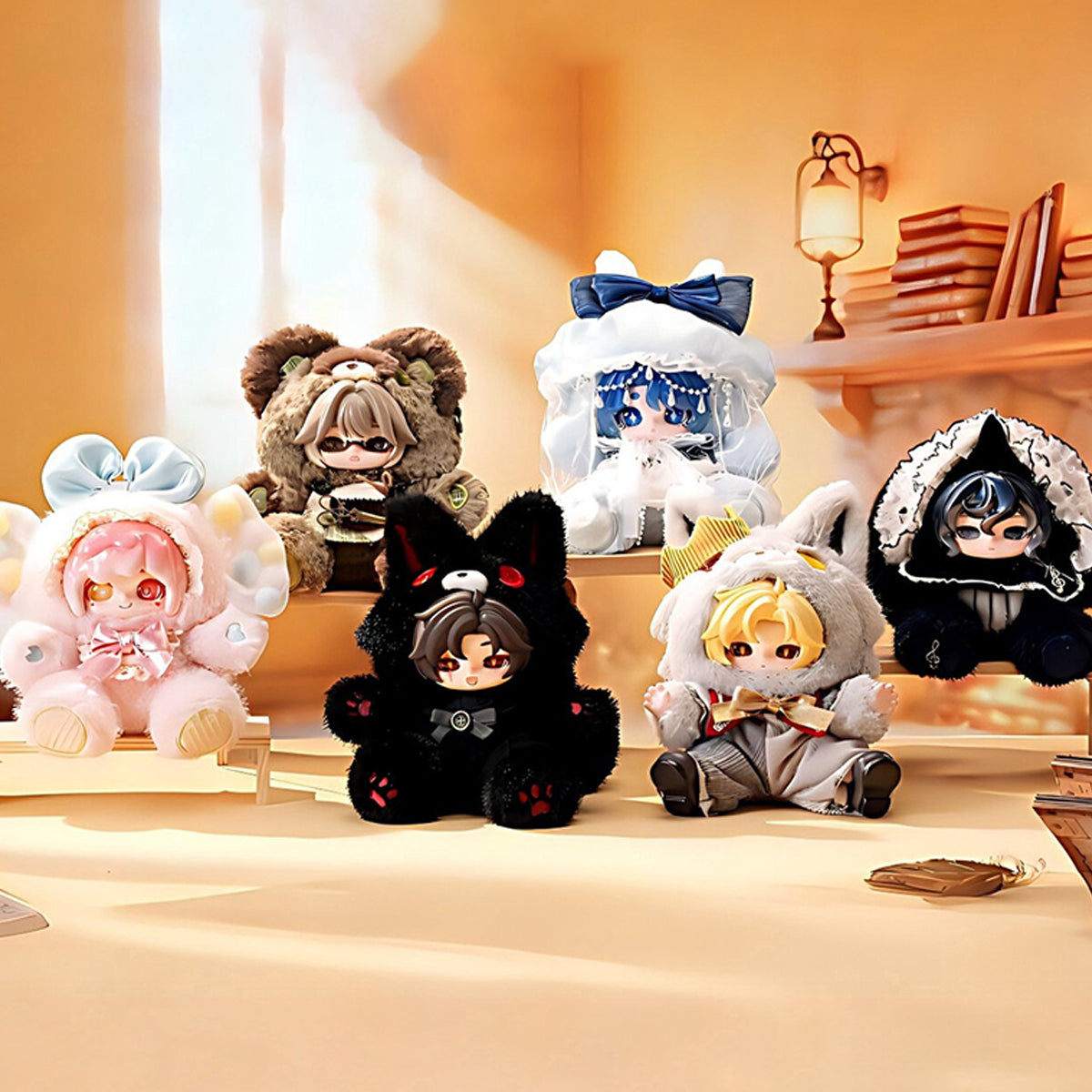 HEWAN CULTURE ANTOO's Wonderland Adventure Series HW-MR03 Plush Blind Box