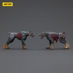 (Only Shipped to the US) JOYTOY 1/12 Dark Source Zombie Fiqure Zombie Police Dogs JT01642 Scene Base For Action Figurine