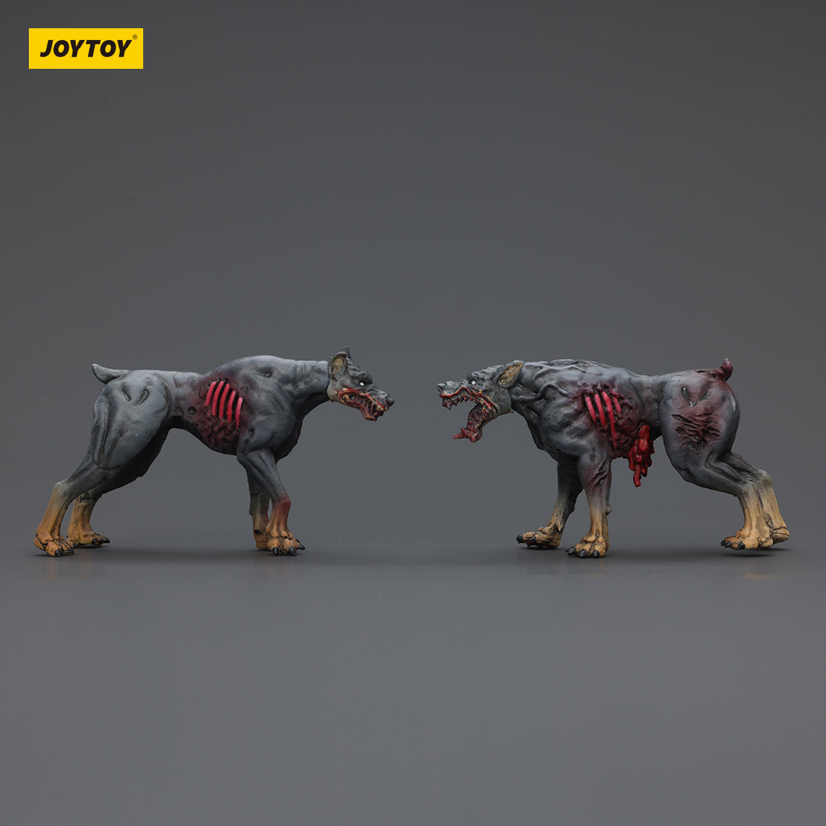 (Only Shipped to the US) JOYTOY 1/12 Dark Source Zombie Fiqure Zombie Police Dogs JT01642 Scene Base For Action Figurine