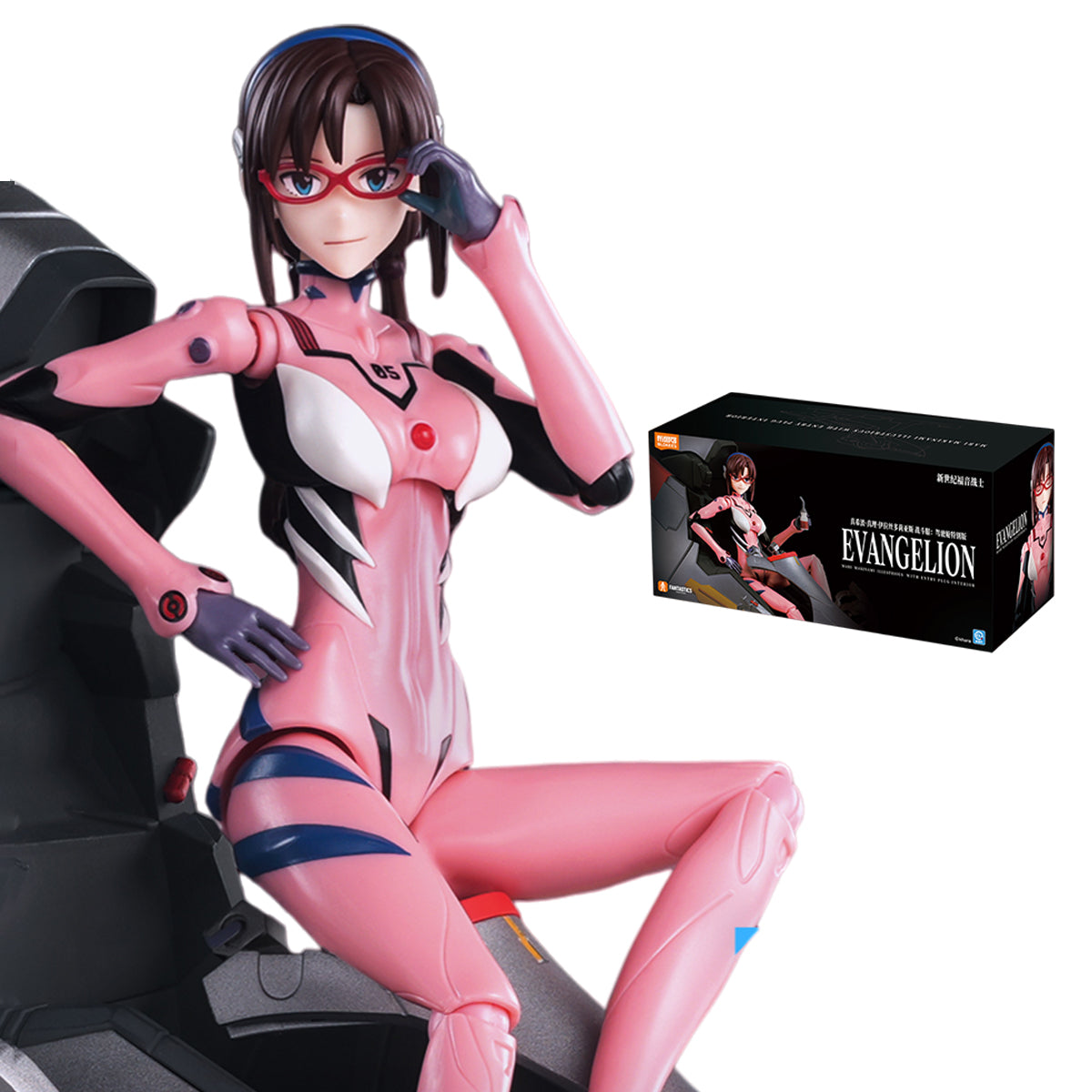 Blokees Neon Genesis Evangelion Mari Makinami Illustrious Action Figure