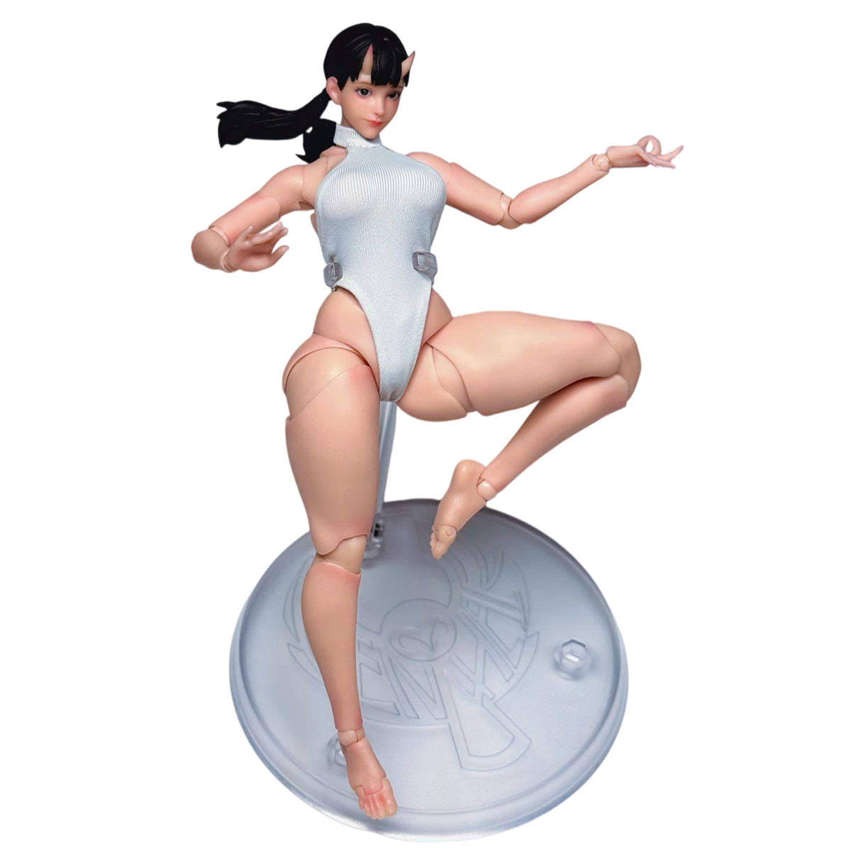 COWL PRODUCTION Ghost Non-makeup Female CP00 Articulated Joints 1/12 Scale Action Figure Body