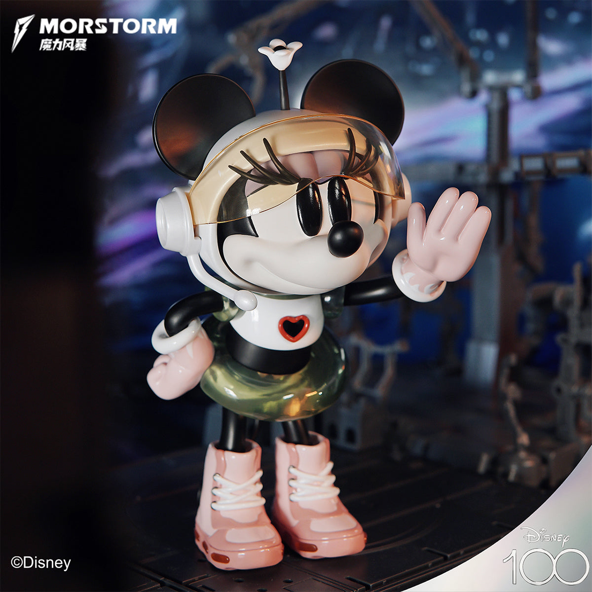 MORSTORM Disney 100th Anniversary Series Space Minnie Art Statue