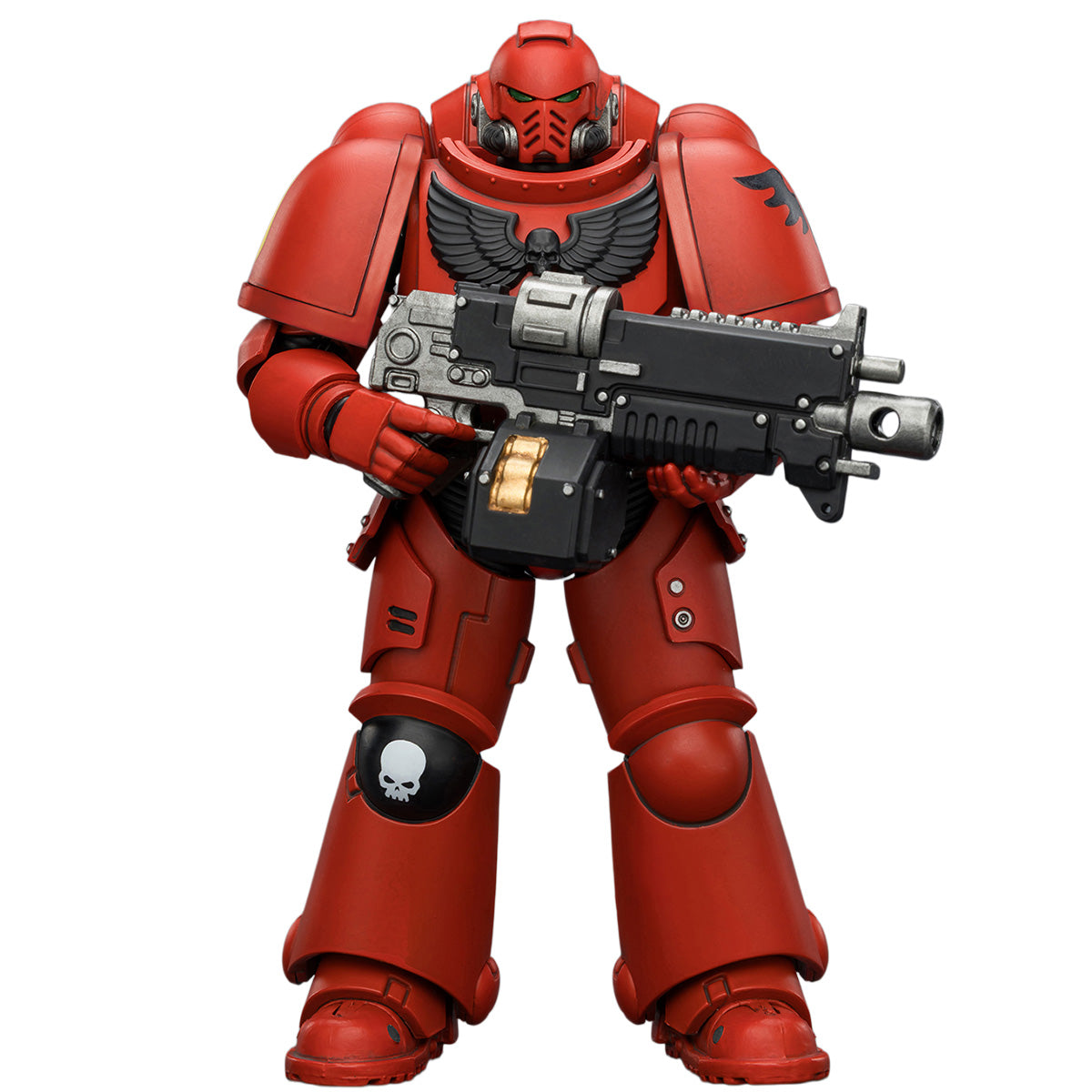 JOYTOY Warhammer 40k Black Templars/Raven Guard/White Scars/Salamanders/Dark Angels/Space Wolves/Imperial Fists/Iron Hands/Blood Angels/Ultramarines Intercessor Bolt Rifle Bolt Pistol Chainsword